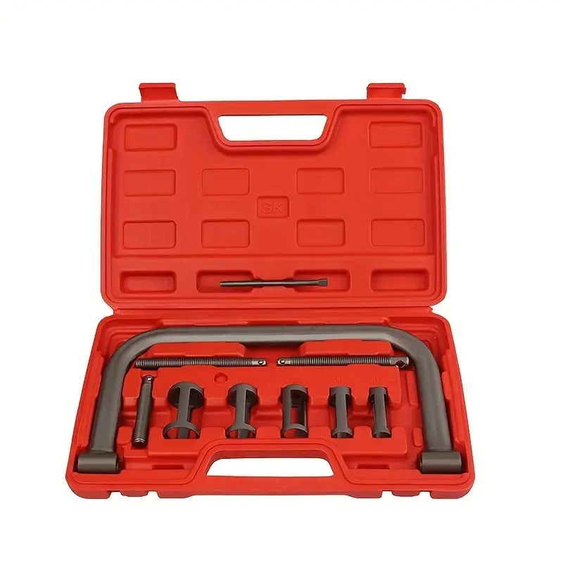 Non-Disassembly Valve Spring Compressor Tool Kit, Mechanical Dual-Plate Puller for Gearbox Bearing Removal, Essential Automotive Repair Tool, Car Repair Tools, Automotive Maintenance Tools
