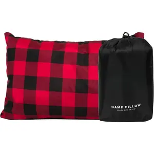 Camp Pillow; Great for Travel, Camping and Backpacking; Washable, Black