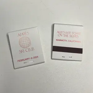 Custom matchbooks