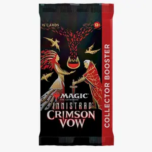 Magic The Gathering - Innstrad Crimson Vow: Collector Booster Pack  - Collectible Card Game - Age 13+ - Official Trading Card Game
