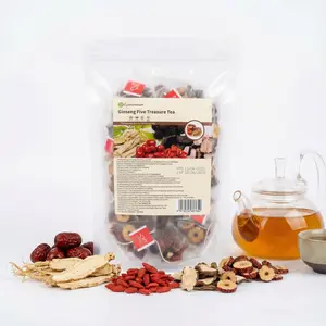Kidney Tea Fomula Ginseng Five Treasure Tea Combinaion Soented Tea Red Date Wolbey Tea Men's and Women Tea Heath Died Fnut Beverage Loaded Tea Packets i atural, Christmas gift,Recommend to a friend-TikTokShopBlackFriday