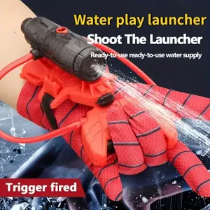 Summer Novelty Toys for Teens (Random Colors) - Outdoor entertainment gift featuring spider gloves and wrist water sprayers. Perfect companion for indoor/outdoor activities, party games, and group play. Hero-themed toy for kids. Surprise gift.
