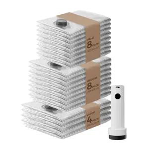 VOLLYC Vacuum Bags with a Rechargeable Cordless Air Pump 15-Pack Vacuum Seal Bags for Travel & Home Storage, Space-Saving Compression Bags for Luggage and Suitcases in Multiple Travel Sizes Organiser