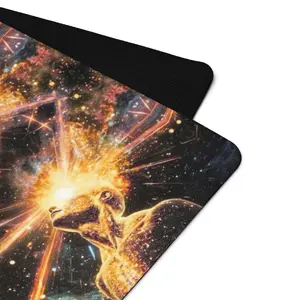 Spirit Gym Micro-suede Artistic Space Mind Gym and Yoga mat