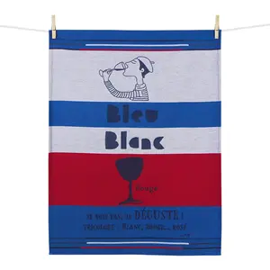 Kitchen Towel – Bleu Blanc Rouge by Moutet