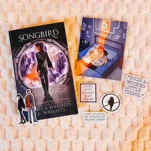 Songbird by Rebecca Wrights Signed Paperback Dystopian Romance Book - an enemies-to-lovers, dystopian romance | Harmony Series Book 1