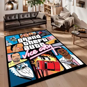 Video Game Rug,  Retro CD Rug,  Video Game Décor