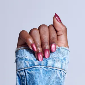 KISS CORE Magnetic Press On Glue Nails - Flaming