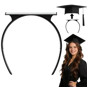 Graduation Cap Headband Insert, Secure Hair Accessory for Graduates - Maintains Hairstyle Integrity - Enhances Cap Stability