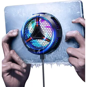 iPad Cooler, Tablet Cooler for ipad/surface pro/ Tab,Compatible for Steam Deck,Universal Radiator with Temperature Display for Mobile Gaming, Live Streaming