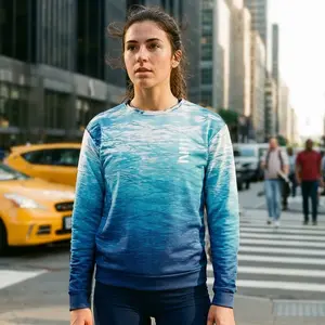 The Solace Pullover - LUM01 / Recycled Performance Pullover Fabric Menswear