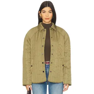 PISTOLA Sawyer Quilted Barn Jacket in Olive PISTOLA Sawyer Quilted Barn Jacket in Olive