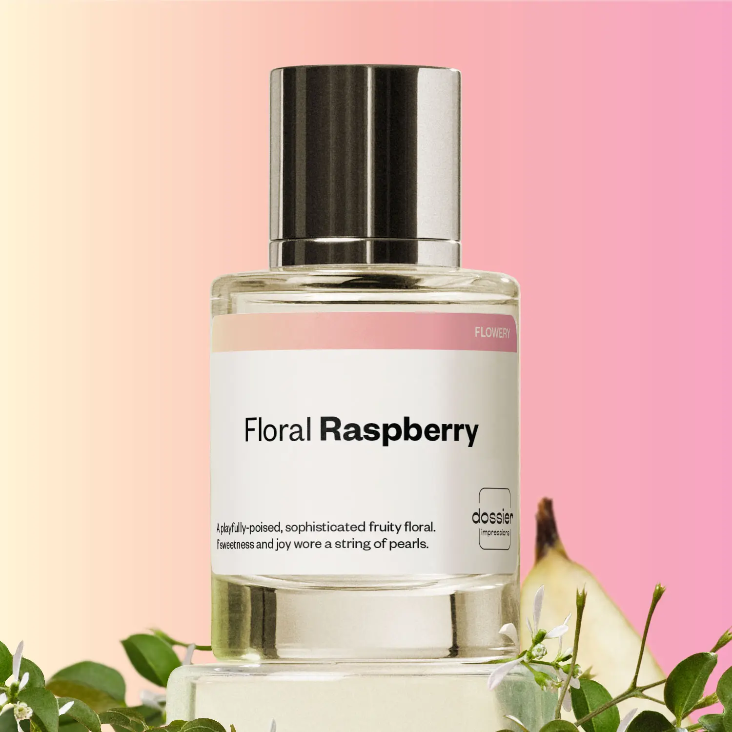 Floral Raspberry, Dossier, Women Perfume, Eau de Parfum, 50ml, Raspberry, Black Currant, Green Apple, Violet, Rose, Musk, Orris Floral Raspberry, Dossier, Women Perfume, Eau de Parfum, 50ml, Raspberry, Black Currant, Green Apple, Violet, Rose, Musk, Orris