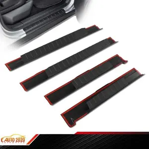 Rocker Panel Protector Trim Cover Fit For 2009-2014 Ford F-150 Crew Cab Pickup