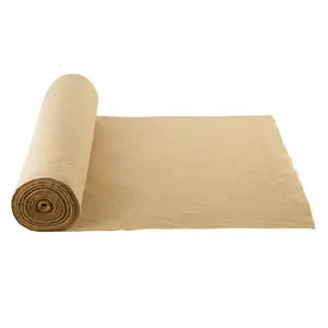 VEVOR Burlap Fabric Roll, 36" x 150 ft & 50 x 50 High Density Wide Natural Burlap Fabric Rolls, Jute Fabric Burlap Tree Wrap Roll, for Decor, Crafts, Wedding, Gardening, Plant & Tree Winter Covering