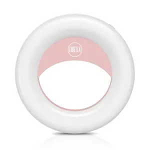 Lurella Cosmetics  Portable Spotlight LED Selfie Ring Light w/ Clip For Phone Selfies