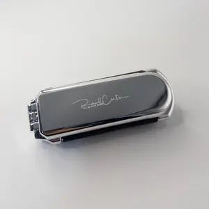 Electroplating folding comb Portable small comb Airbag massage comb Ladies' special extractable vanity mirror 2-in-1 comb Hair Styling Comb