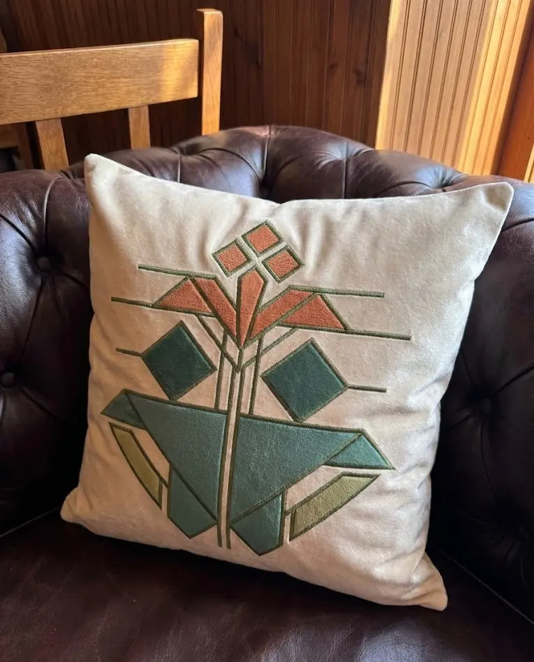 1920s Design Exquisite Luxury Arts-Crafts Sofa Cushions - Home Decorative Couch & Cloth Sofa Cushions for Room & House Decor Soft Furnishings, Home Decorative Cushion