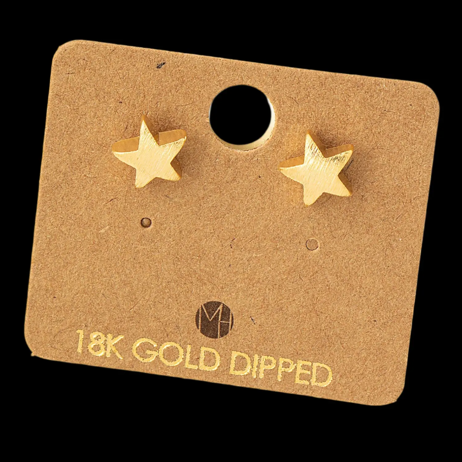Mini Star Stud Earrings – 18K Gold Dipped, Dainty Celestial Everyday Jewelry