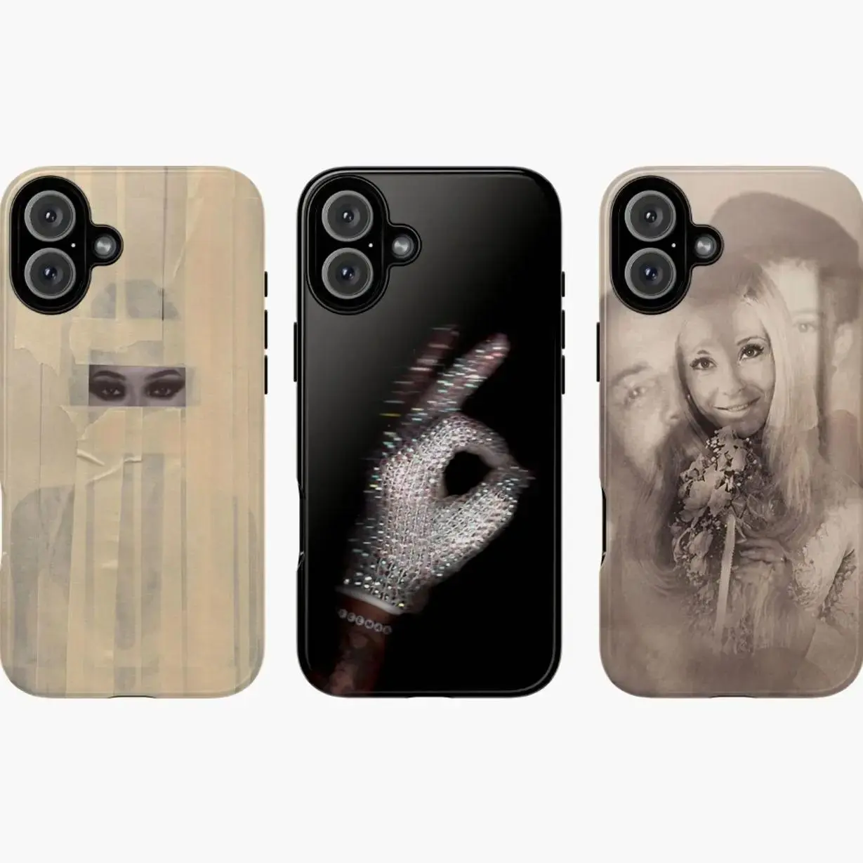 New Album-Themed Smartphone Casing - Handheld Device Protection for iPhone 11,12,13,14,15,16,17 & Samsung S22,S23,S24,S25,S26 (Check Available Sizes)