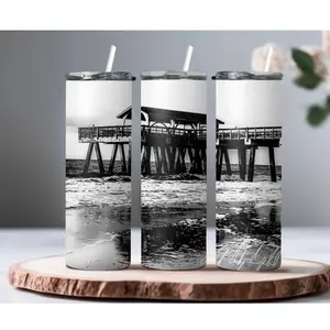 Tybee Island Pier Tumbler