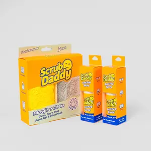 Scrub Daddy Anti Fog Spray and 2 count Microfiber Towel Bundle.