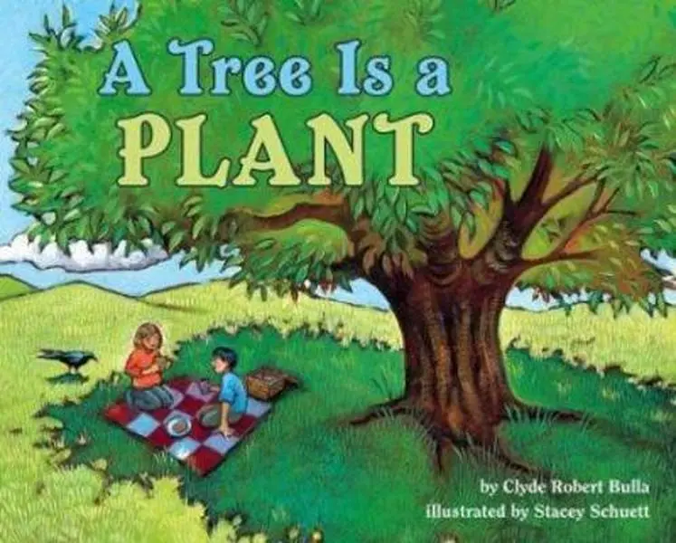 Used Children's Science Book - A Tree Is a Plant (Let's-Read-and-Find-Out Science), Knowledge-Rich Illustrated Book for Learning About Tree Growth by Clyde Robert Bulla, Hardcover English Edition