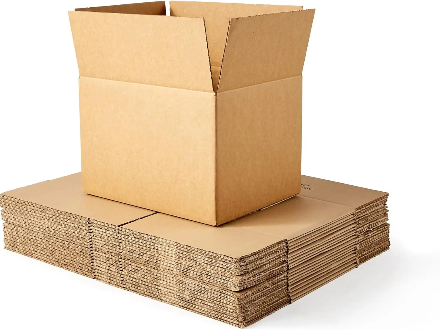 10-pack Cardboard Moving Boxes, Cardboard Boxes for Packing, Shipping and Storage 18x14x12 Inch