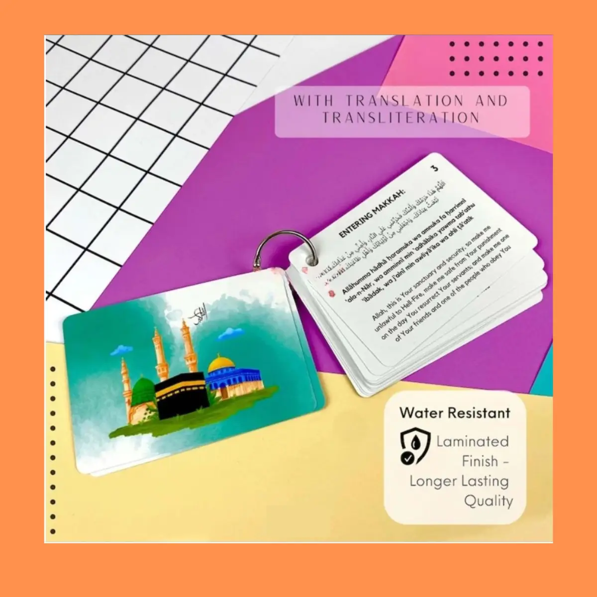 Umrah Dua Cards Step by Step Guide Umrah Duas