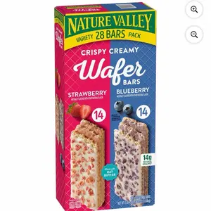 Nature Valley Crispy Creamy Wafer Bars, Variety Pack, 28 ct.