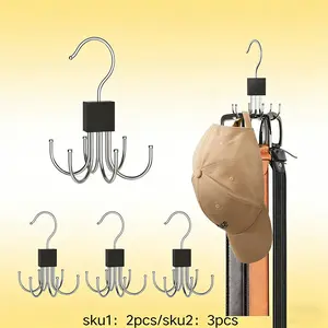 360° Rotatable Multi-Claw Organizer Hook, Multifunctional Rack for Clothing and Accessory Hanging