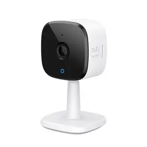eufy Security Indoor Cam C120 | Plug-in Security Camera 3 MP | 2K with Wi-Fi | IP Camera | Voice Assistant Compatibility | Night Vision | Two-Way Audio | HomeBase 3 Compatible | Audio and Motion Alert