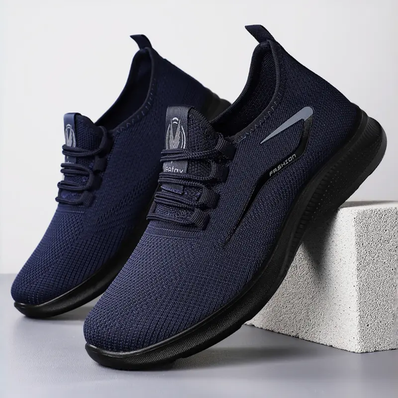 Big Size Men's Athletic Shoes | Airflow Running Sneakers | Flexible Walking & Jogging Shoes Sports Running Shoes Sporty Running Shoes | Sporty Running Footwear