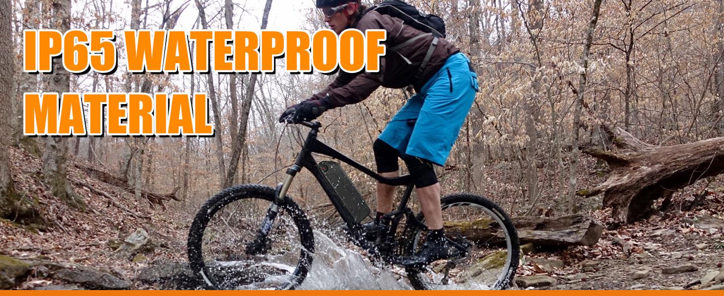 36V 15Ah Ebike Battery, 4 Pin / 5 Pin Lithium Ion Battery Pack for 250W-750W  Electric Bicycle Conversion Kit, High Capacity 36 Volt Battery with 40A BMS, USB Port & Safe Lock