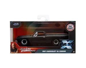 Jada 1:32 1967 Chevrolet El Camino (Matte Black) Fast & Furious: Fast X