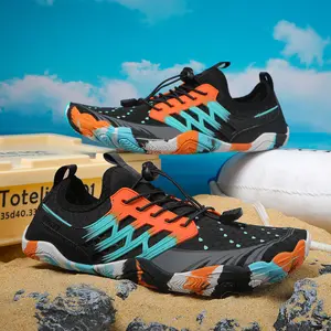Unisex Ultra-Light Water Shoes - Barefoot Foldable Quick-Dry Watershoes with Polyester Upper, True-to-Size Breathable Slip-On Sneakers for Swimming, Hiking,summervibes