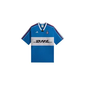 Kith x adidas Football DHL Express Jersey Blue Burst (men) by StockX