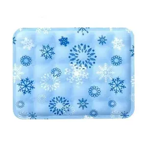 Pet Cooling Mat for Summer, Cat and Dog Ice Sleeping Pad, Durable Chew-Resistant Cool Mat for Hot Weather Comfort