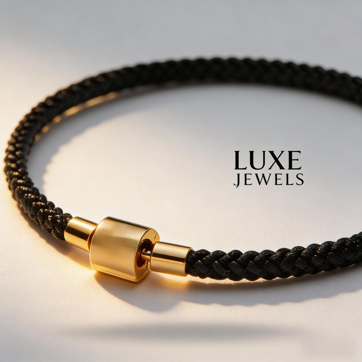 Blue/Red/Black/Pink Braided Charm Bracelet, High Polish Silver Plated Beaded Bracelet, Adjustable Casual Wristband