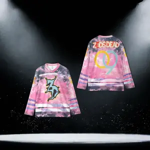 Zeds Dead Hockey Jersey, Zeds Dead Psychedelic colors, Zeds Dead Sweet Memories Jersey, EDM Merch Comfy Rave | Edm Music Festival Merc
