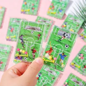 10pcs Football Pinball Game & Maze Puzzle 2-In-1, Kids Party Favors, Birthday Supplies, Stress Relief Toys, Perfect Gift, Christmas Toys