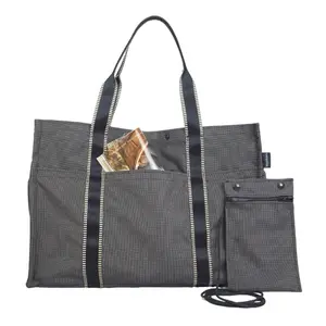 Sydney Everyday Carry Tote - Waterproof Canvas, Detachable Crossbody Pouch, 8 Interior Pockets, Travel Sleeve, Versatile Design for Everyday Use