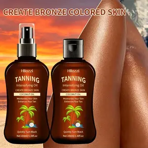 Sunless Tanner Sunless Tanning Lotion, Summer Exclusive Coconut Essence Formula That Hydrates Skin, Smooth Application for Natural Even Tan, Body Bronzer for Daily & Beach Holiday