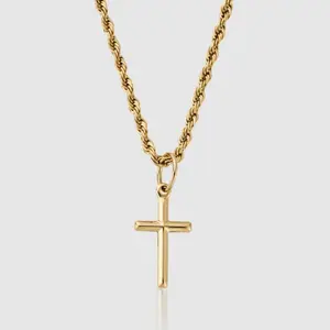 Cross Pedant - Gold
