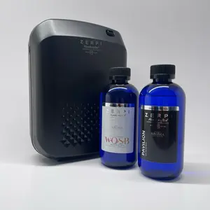 ZERPI Waterless Diffuser | PROMO BUNDLE | Scented Machine + Aroma Essential Oil X2 (250ml each bottle) [bluetooth version] in color black