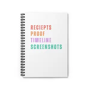 Real Housewives Quote Spiral Notebook