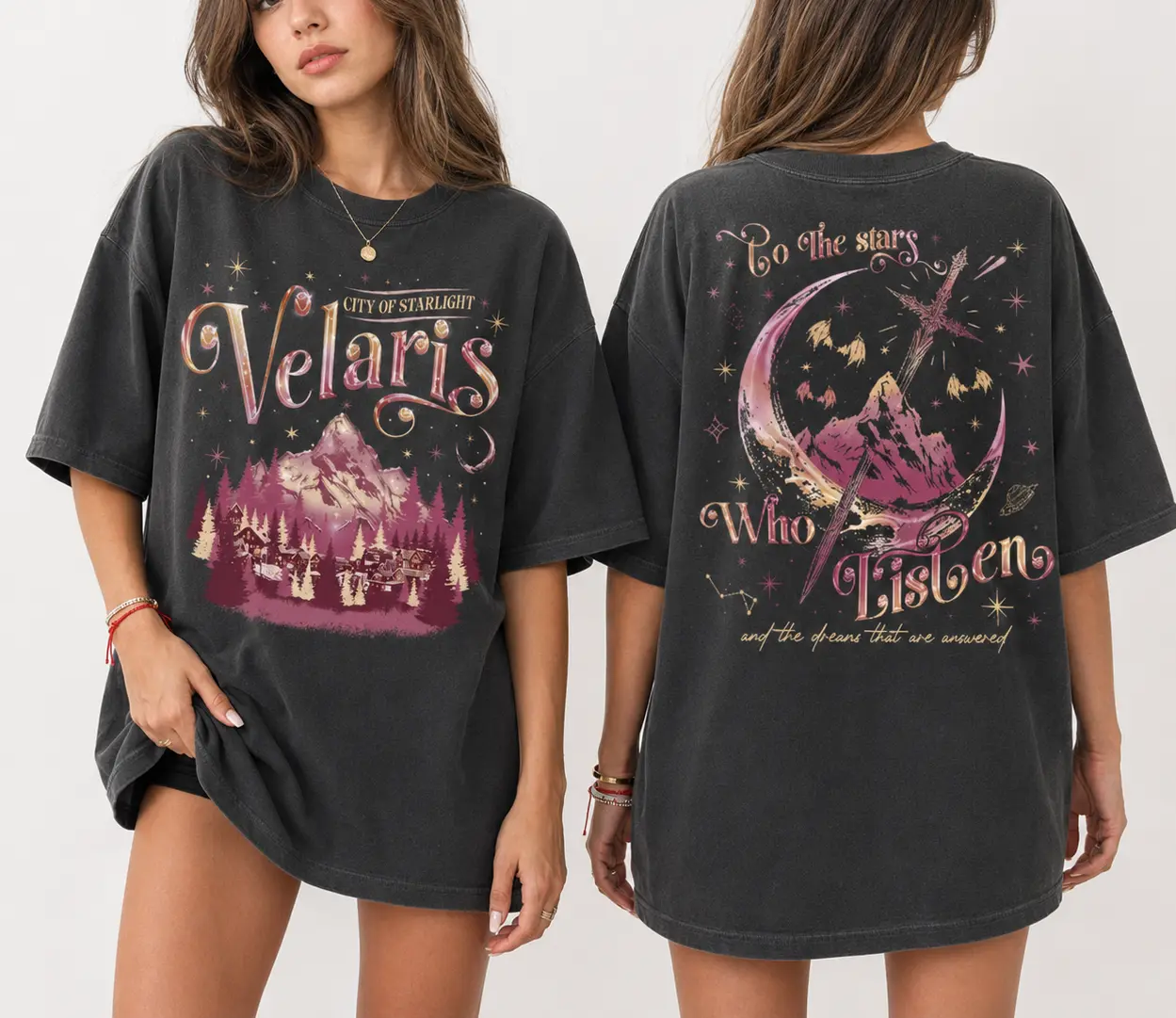COTAR Velaris Shirt, City Of Starlight SJM T shirt, The Night Court Shirts, Book Lover Apparel