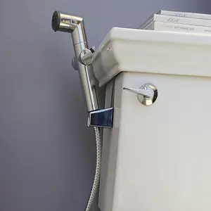 Handheld Bidet Sprayer for Toilet, Baby Cloth Diaper Sprayer, Muslim Shower, Toilet Sprayer Attachment with Hose, Support Wall or Toilet Mount