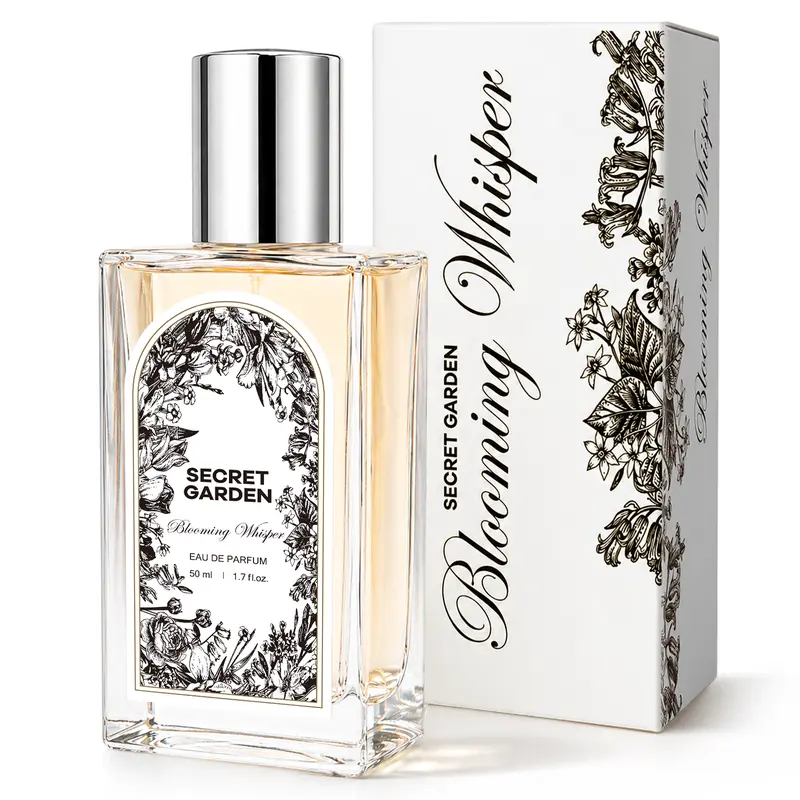SECRET GARDEN Perfume for Women, Eau De Perfumes Para Mujeres, Floral Fruit & Jasmine with Warm Musk, Long-Lasting EDP Fragrance Scent - 50 ML (1.7 FL. OZ.)