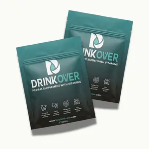 Drinkover Weekend Warrior Set | Herbal Based Pre-Alcohol Support Supplement | 6 Doses | 18 ct